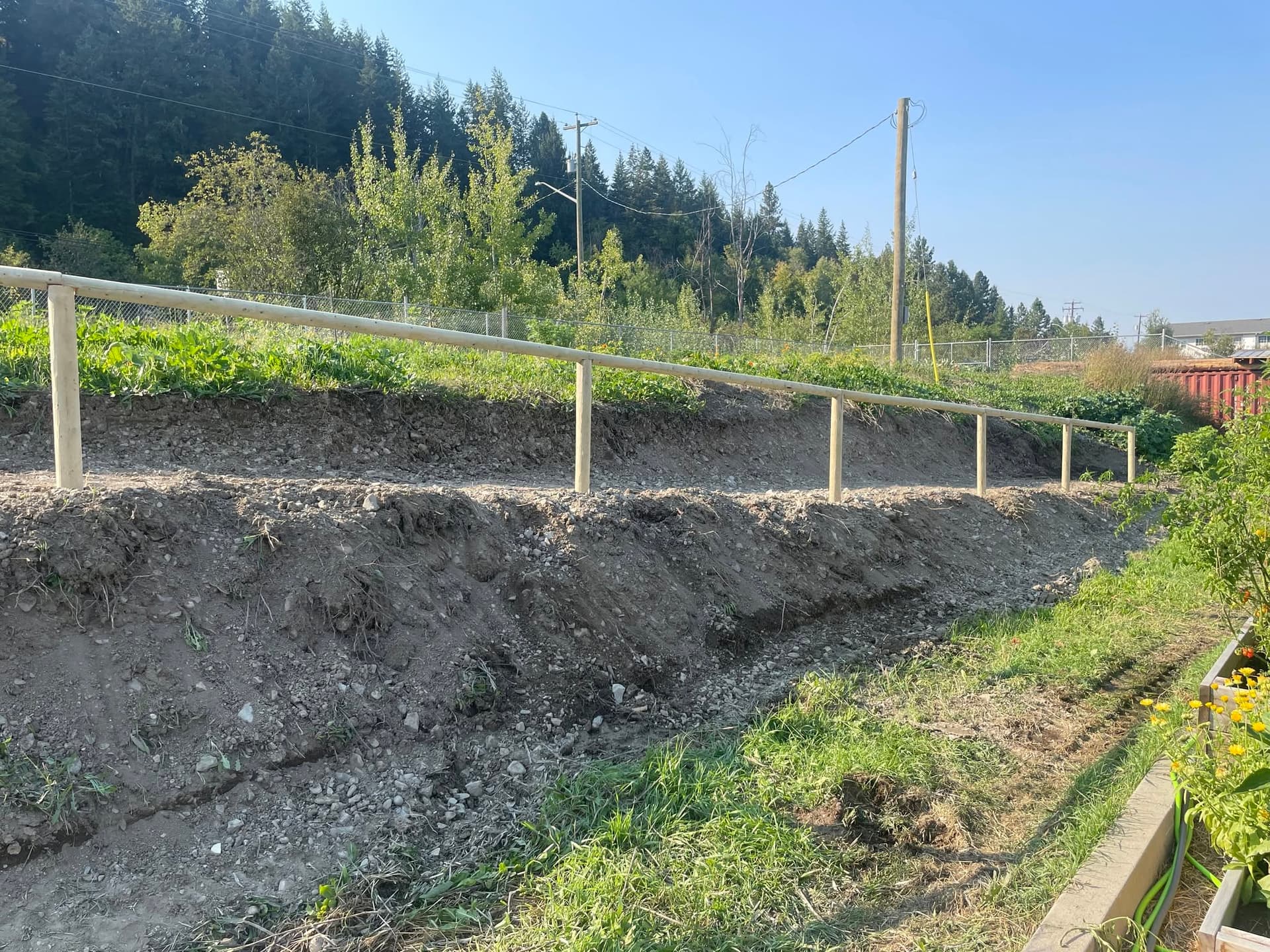 Highway fencing
